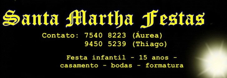 Loja de Santa Martha Festas
